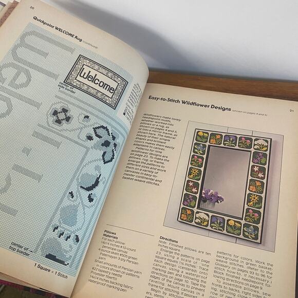 Vintage 1978 Better Homes & Gardens Needlepoint Hardcover Book - Picture 4 of 7